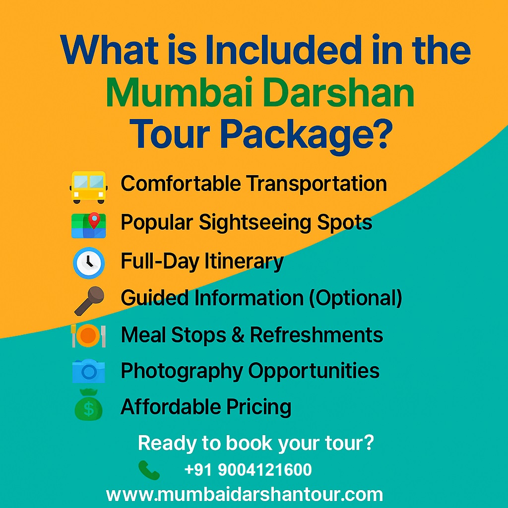 What is Included in the Mumbai Darshan Tour Package?